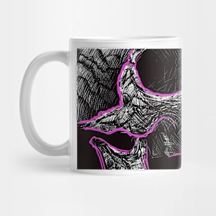 Skull 3/4 profile (Pink Edition!) Mug